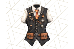 Vintage Steampunk Forest Animal PNG Clipart for Sublimation Product Image 4