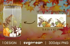 Pumpkin Can Glass Png | Beer Can | 16 Oz Libbey Glass Product Image 2