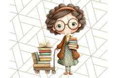 Cute Career Clipart Watercolor Professions Clip Art for Kids Product Image 4