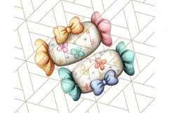 Princess Tea Party PNG Clipart with Teacups & Fancy Treats Product Image 4