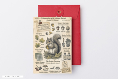 Autumn Squirrel Garden Junk Journal Product Image 5