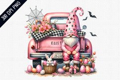 Easter Day Gnome - Sublimation Clipart PNG Design Product Image 1