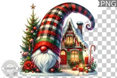 Christmas Gnome Sublimation - Clipart PNG Bundle Product Image 13