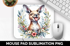 Cute Animals Mouse Pad Bundle, Sublimation Mouse Pad PNG Product Image 8