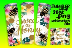 TRENDY 20oz Sublimation Artwork , Bee Product Image 1