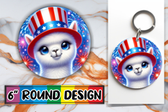 Cozy Keychain Designs for Gifts, USA Animals Product Image 1