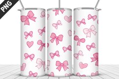 Lovely Hearts Tumbler Design | Valentine&#039;s Day Tumbler Wrap Product Image 5