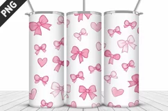 Lovely Hearts Tumbler Design | Valentine's Day Tumbler Wrap Product Image 5