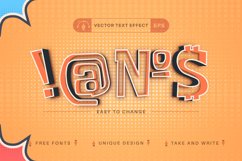 Comic Stroke - Editable Text Effect, Font Style Product Image 2