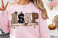 ASAP Always Stop and Pray Christian PNG, Religious PNG Product Image 1