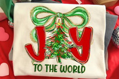 Joy To The World Png Coquette Jesus Christmas Png, Jesus Png Product Image 1