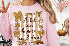 A lot can happen in 3 days png, Christian Easter Png Product Image 3