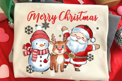 Retro Christmas PNG, Christmas Characters Png, Christmas Png Product Image 1