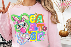 Happy Easter Png, Easter Bunny Png, Preppy Easter Png Product Image 2