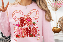 Be Mine Png, Valentine's Day Png, Coquette Bow Png, Preppy H Product Image 4