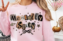 Mentally Spicy Sarcastic PNG Sassy Funny Mental Health Png Product Image 4