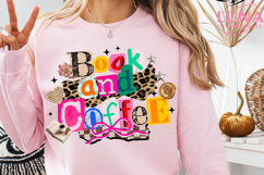 Coffee and Books PNG, Book Lover Design, Cozy Reading Png Product Image 2