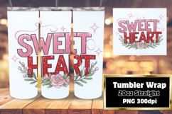 VIBRANT 20oz Gift Tumbler Design , Valentines Product Image 1