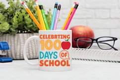 Celebrting 100 Days Of School SVG, School SVG Design Product Image 3