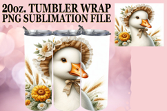 Bright Mornings 20oz tumbler wrap, Goose Product Image 1