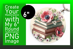 Vibrant Circle Design Car Coaster PNG , Books Product Image 1