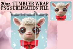 3D Holiday Characters Tumbler Wrap Sublimation 20oz Product Image 1