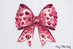 Coquette Valentine Clipart PNG Product Image 1