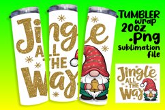 Custom 20oz Tumbler Design , Gnomes Product Image 1