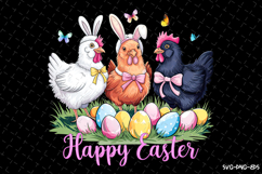 Happy Easter SVG Design | SVG Cut files Product Image 2