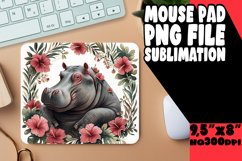 Artistic Boho Animals: Sublimation Mouse Pad Treasures Product Image 1