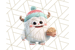 Holiday Yeti Village PNG Clipart, Cute Winter Clip Art Product Image 4