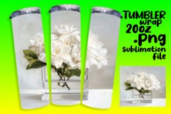 Fresh Floral Sublimation Wrap: Blossom Brilliance Product Image 1