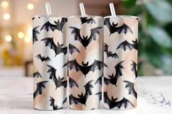 Halloween Bats Tumbler Wrap | Sublimation | Tumblers Product Image 1