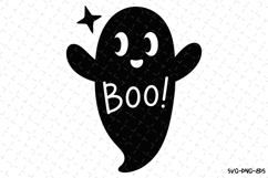 Spooky Boo Svg | Halloween Svg | Svg Cut Files Product Image 1