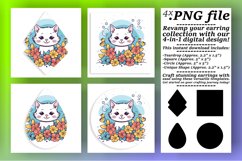 Cat Canvas: Sublimation Artistry Product Image 1