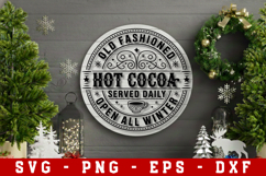 Christmas Sign Svg, Farmhouse Svg, Vintage Christmas Svg Product Image 1