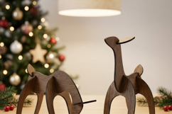 3D Reindeer Laser Cut Files Holiday Table Decor Digital Down Product Image 8