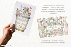 Easter Day Coffee Cups Clipart Product Image 4