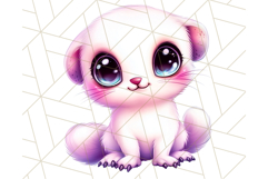 Arctic Animals Kawaii Clipart PNG, Cute Polar Creatures Art Product Image 4