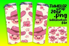 Cheerful Retro Smile Pattern Earring Sublimation 20oz Product Image 1