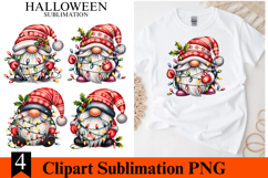 4 Christmas Gnome Clipart PNG | Merry Christmas Png Product Image 1