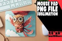 Owl SublOwl Sublimation Mousepad Joy Product Image 1
