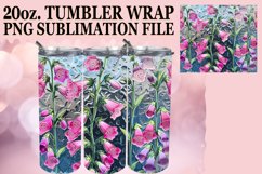 Spring's Floral Patterned Tumbler Art Product Image 1