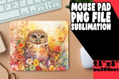 Celestial Owl Sublimation Mouse Pad Series Product Image 1