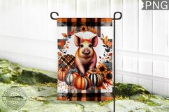 Fall Garden Flag Sublimation - Garden Flag PNG Design Product Image 1