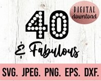 30th 40th 50th 60th Birthday Bundle SVG Hello 30 40 50 60 Product Image 5