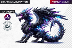 Fantasy Dragon Clipart, dragon PNG, Fantasy PNG, Role play Product Image 1