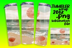 Boho Tumbler Wrap - Simple Modern Design 20oz Product Image 1