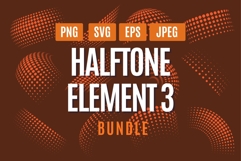 Dynamic Halftone Element Bundle 03 Product Image 1