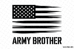 Army Brother svg | 4th of july Svg | Svg Cut Files Product Image 1